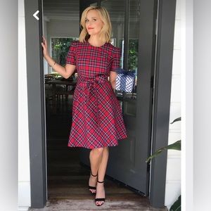 Draper James Love Circle Dress in Angie Plaid